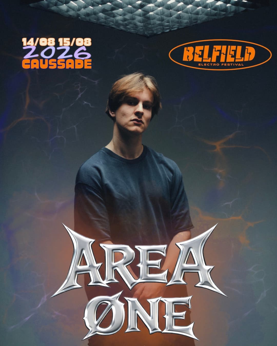 Area One — DJ électro à la Mainstage du Belfield Festival 2026, Caussade