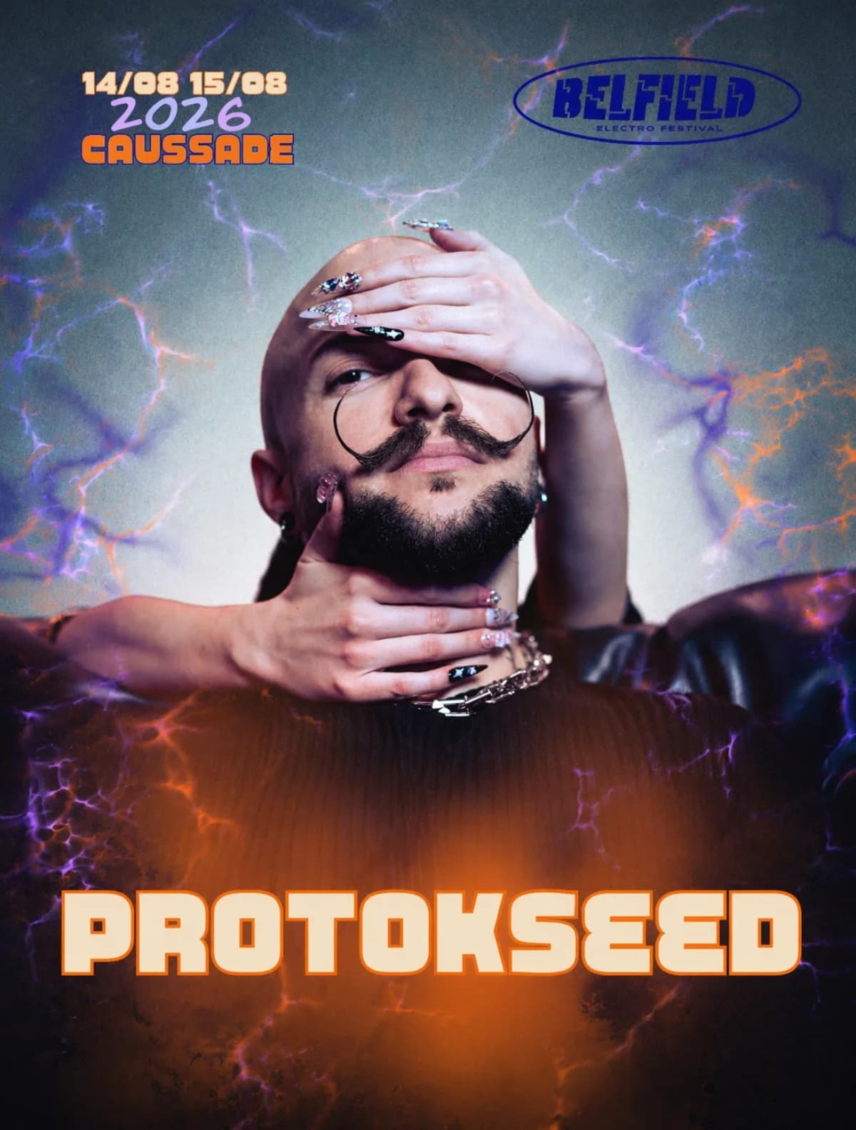 Protokseed — artiste techno à la Mainstage du Belfield Festival 2026