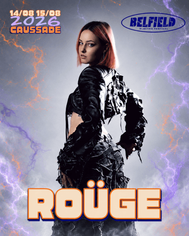 Roüge — artiste à la Mainstage du Belfield Festival 2026, Caussade
