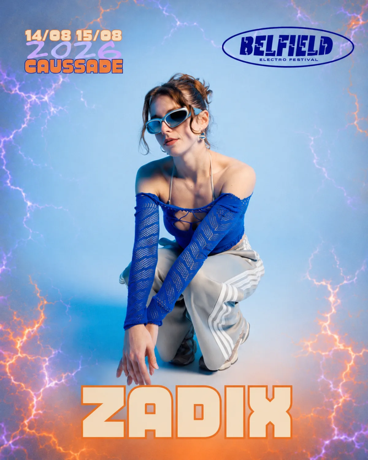 ZADIX — DJ à la Mainstage du Belfield Festival 2026