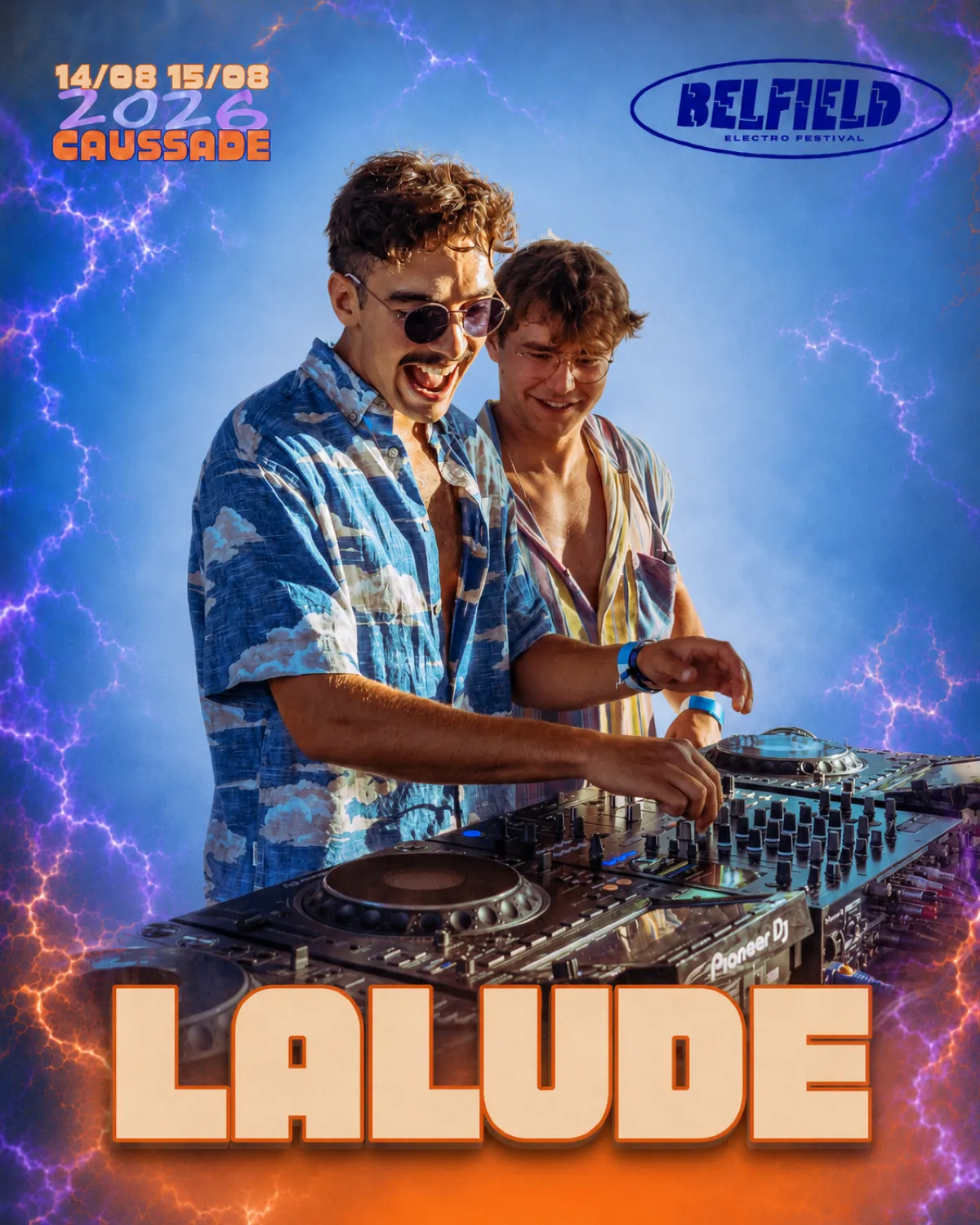 Lalude — DJ vendredi à la Quercy Stage du Belfield Festival 2026, Caussade