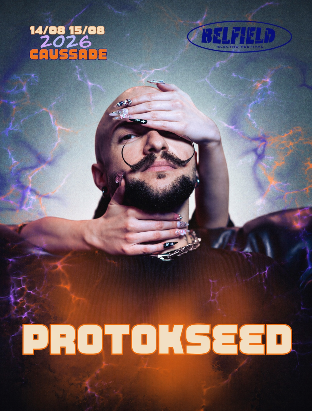 Protokseed — artiste techno à la Mainstage du Belfield Festival 2026