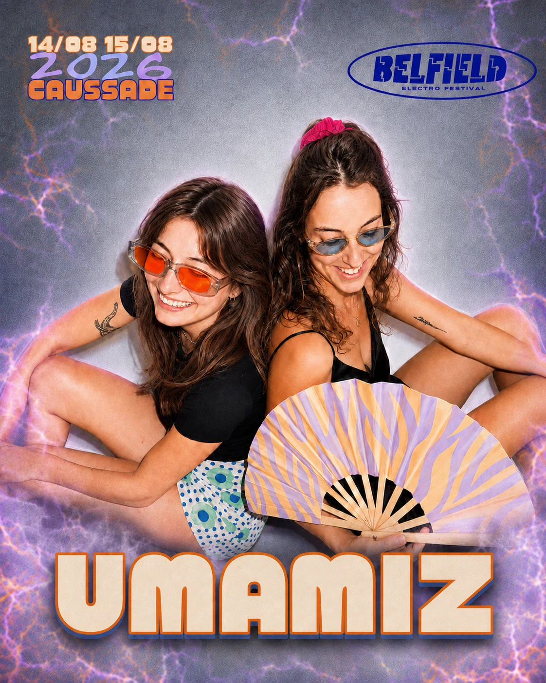 Umamiz — DJ samedi à la Quercy Stage du Belfield Festival 2026, Caussade